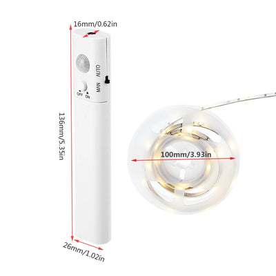 Lámpara LED Inteligente con Sensor de Movimiento para Cama - Image 9