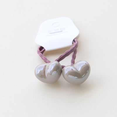 Accesorios para el Cabello Infantil con Cuentas de Colores Sólidos y Gomas Elásticas - Image 7