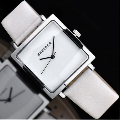 Reloj Cuadrado Retro Negro Minimalista para Mujer de Cuarzo - Image 10