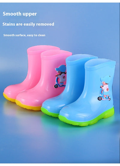 Botas de Lluvia Impermeables Desmontables para Niños con Suela Antideslizante - Image 27