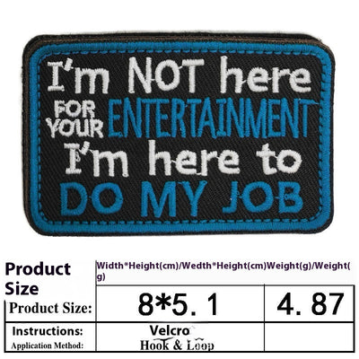 Accesorios para Perros con Bordado y Velcro - Pegatinas Decorativas Personalizables - Image 20