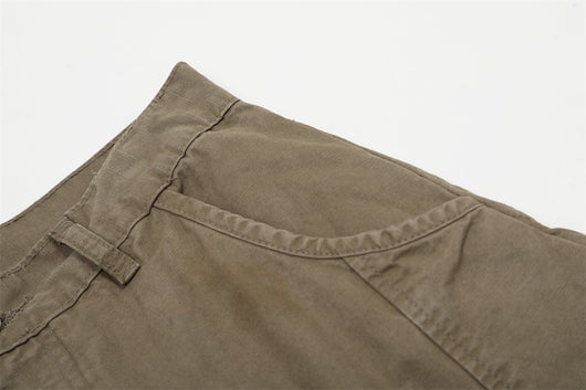 Pantalones Casuales Anchos Multibolsillos Estilo Moderno - Image 8