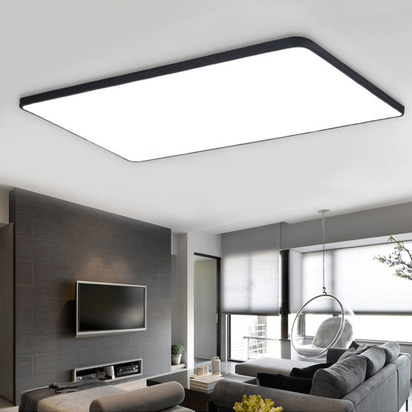 Lámpara LED Rectangular para Techo - Luz Moderna para Sala, Oficina y Comedor