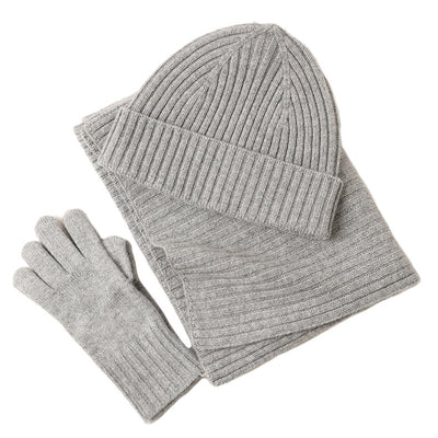Conjunto de Abrigo Invernal: Gorro, Bufanda y Guantes en Lana para Mujer - Image 10