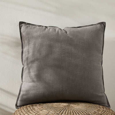 Almohada de Algodón y Lino Puro - Diseño Minimalista Moderno - Image 5