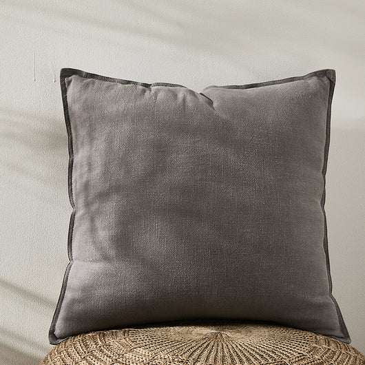 Almohada de Algodón y Lino Puro - Diseño Minimalista Moderno - Image 5