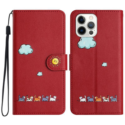 Cartera Flip con Diseño de Caricaturas Pintadas - Image 11