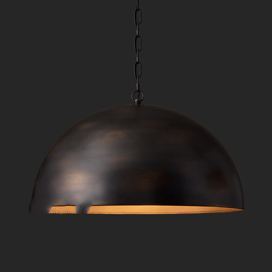 Lámpara Colgante de Cobre para Restaurantes - Diseño Minimalista