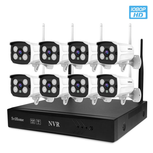 Grabador NVR Inalámbrico Srihome 4 u 8 Canales - Image 6