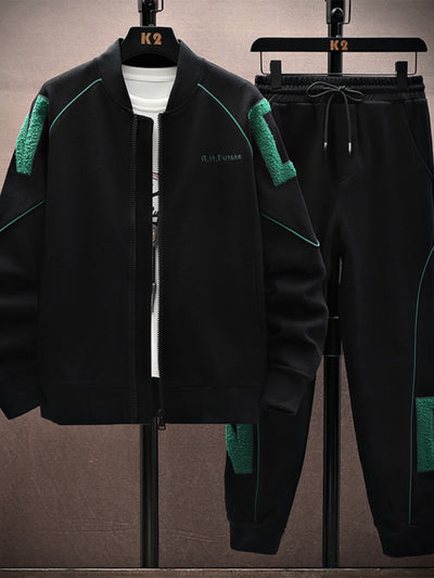 Conjunto Deportivo Universitario con Bordados - Pantalón y Uniforme de Primavera - Image 8