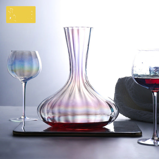 Juego de Copas para Vino con Vertedor de Cristal - Image 7