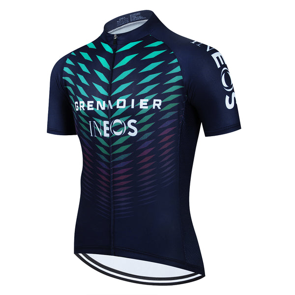 Malla Deportiva Transpirable para Ciclismo - Top Corto Ligero Todo Terreno