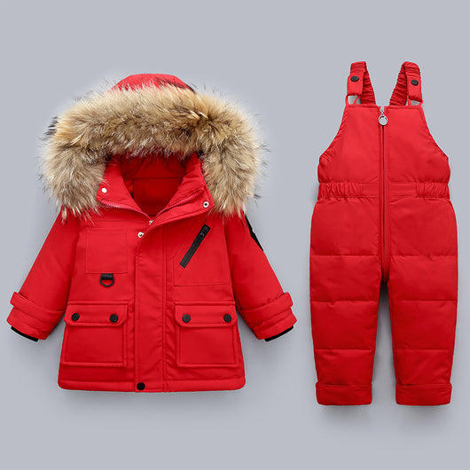 Conjunto de Abrigo Plumón para Bebé Niño - Colección Invierno - Image 10
