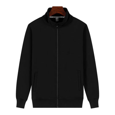 Chaqueta Suéter de Terciopelo Dorado Grabado con Cuello de Pie y Personalización - Image 20