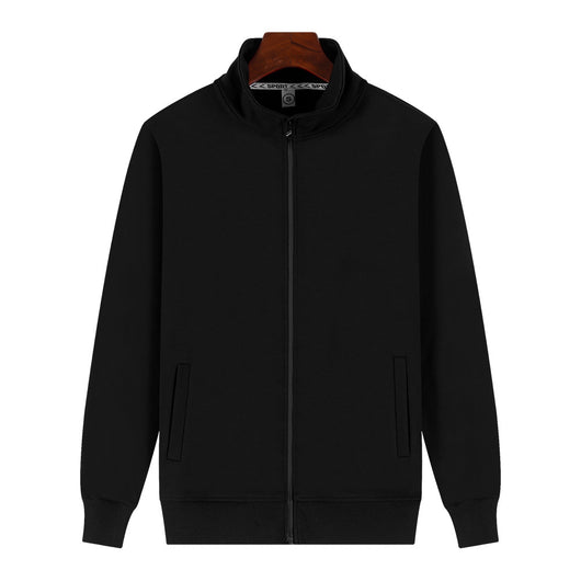 Chaqueta Suéter de Terciopelo Dorado Grabado con Cuello de Pie y Personalización - Image 20