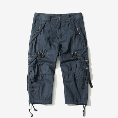 Pantalones Cortos Cargo con Múltiples Bolsillos para Playa - Image 8