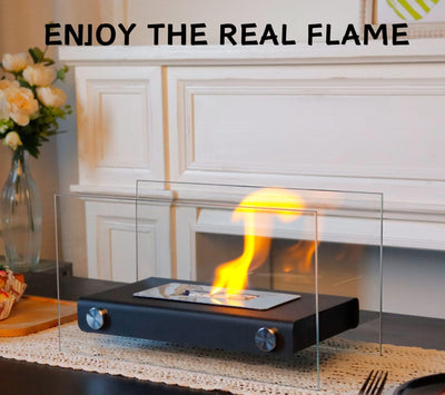 Chimenea de Etanol Real para Sala de Estar - Decoración Moderna con Calefacción - Image 13