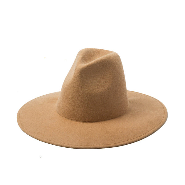 Sombrero Jazz de Fieltro de Lana Pura
