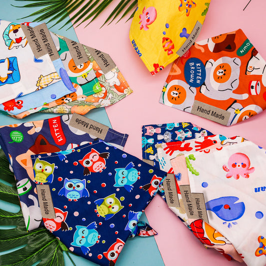 Toalla Absorbente para Mascotas con Diseño Cartoon - Primavera y Verano