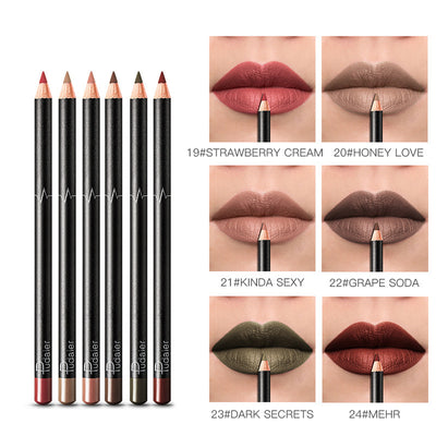 Delineador de Labios 36 Colores Resistente al Agua - Tonos Desnudos - Image 5