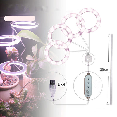 Lámpara LED de Espectro Completo para Plantas de Interior con USB - Image 23