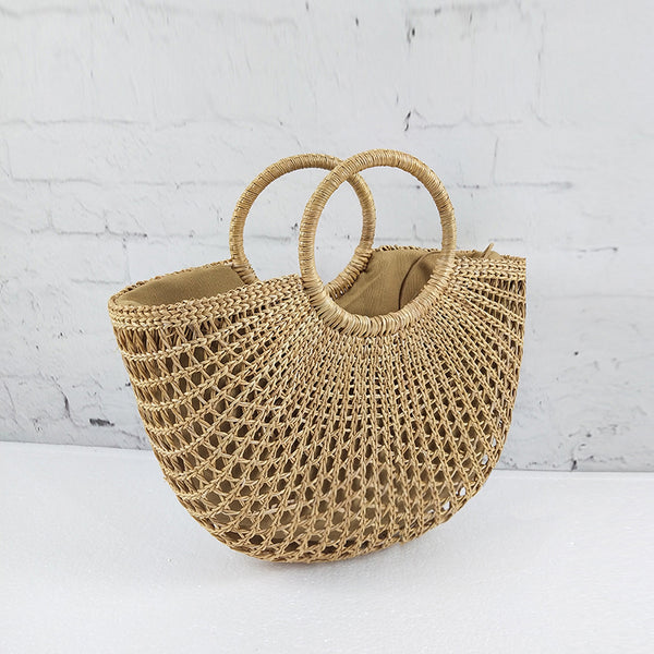 Bolsa de Playa Semicircular Multiuso - Estilo Verano Todo Terreno