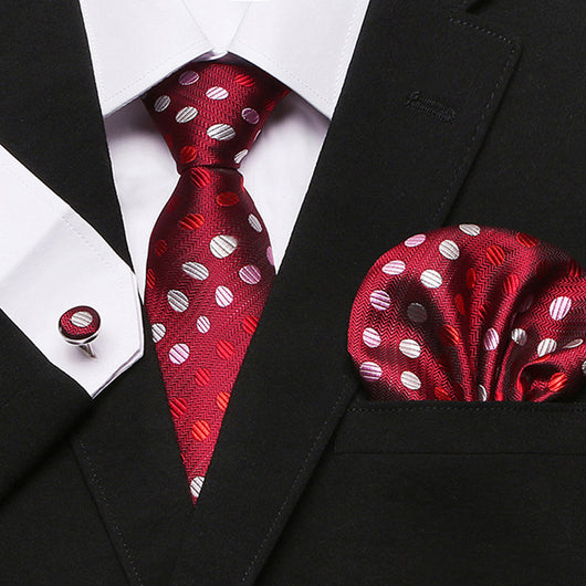 Traje Tres Piezas para Hombre Serie Flor de Anacardo con Corbata - Image 25