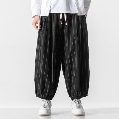 Pantalones Casuales Hombre Estilo Chino en Algodón y Lino - Image 14