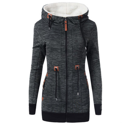 Cardigan Sudadera Polar con Capucha - Abrigo Casual Versátil - Image 9