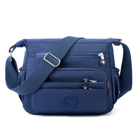 Bolsa Crossbody de Nylon Ligera con Gran Capacidad - Image 8