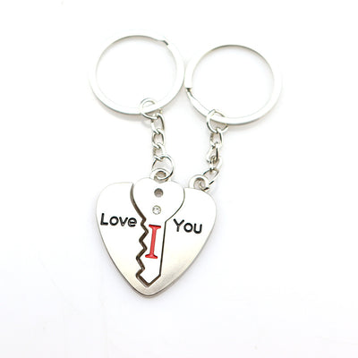 Llavero de Metal para Parejas - Regalo Día de San Valentín con Carta de Amor - Image 9