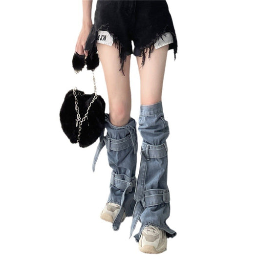 Calcetines Jeans Estilo Milenial Cool Girl - Diseño Trendy - Image 5