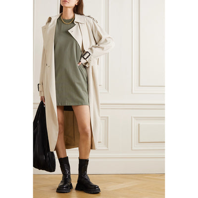 Vestido Camiseta Ejecutiva con Hombreras Acolchadas - Image 6