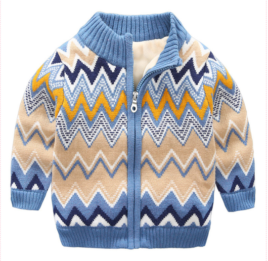 Chaqueta Acolchada con Cierre para Niños - Suéter Térmico Plus Velvet - Image 9