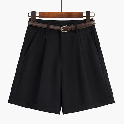 Pantalón Ancho Blanco de Pierna Recta - Versión Coreana Multiusos - Image 5
