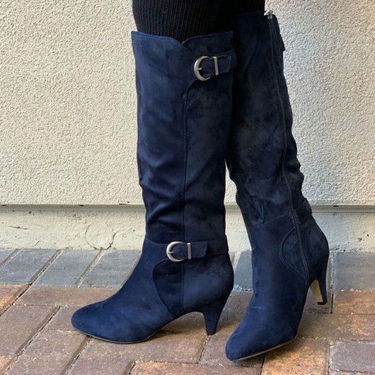 Botas de Cuero Tacón Stiletto Caña Alta - Otoño Invierno - Image 10