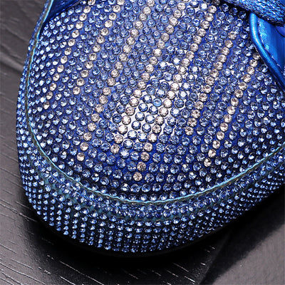 Botas Martin para Hombre con Detalles de Cristal Rhinestone - Image 7