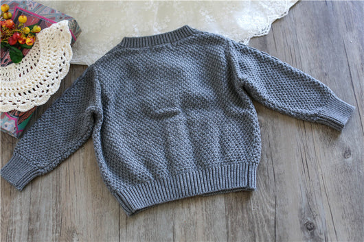 Conjunto de Dos Piezas para Bebé: Cardigan Tejido y Shorts - Image 11