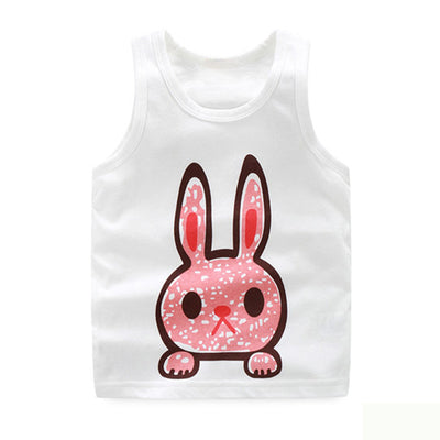 Playera Infantil con Estampado de Dibujos Animados y Chaleco - Image 5