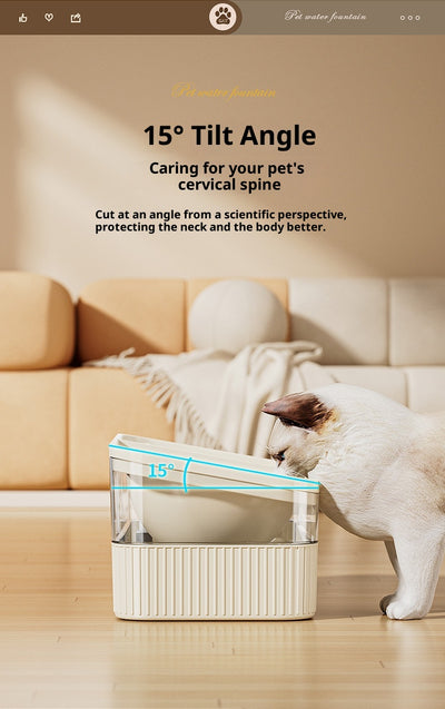 Dispensador Automático de Agua y Alimento para Gatos con Filtración Continua - Image 12