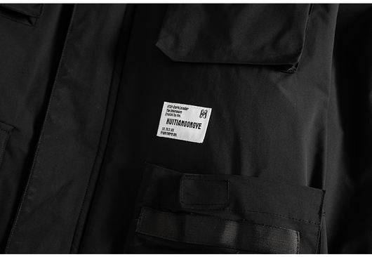 Chaqueta de Invierno de Algodón para Hombre con Capucha Suelta - Image 15