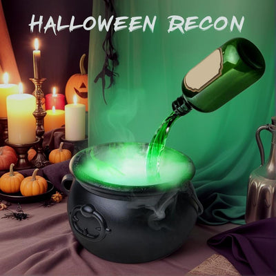 Botella Mágica Flotante Bruja Negra con Difusor - Decoración Halloween Terrorífica - Image 4