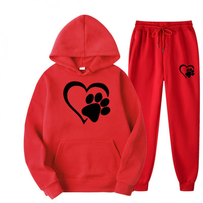 Conjuntos de Sudaderas Estampadas para Hombre y Mujer - Otoño e Invierno - Image 6