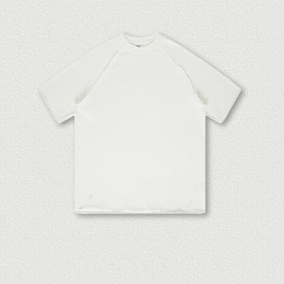 Playera Batik Desgastada de Algodón Terry para Hombre - Image 9