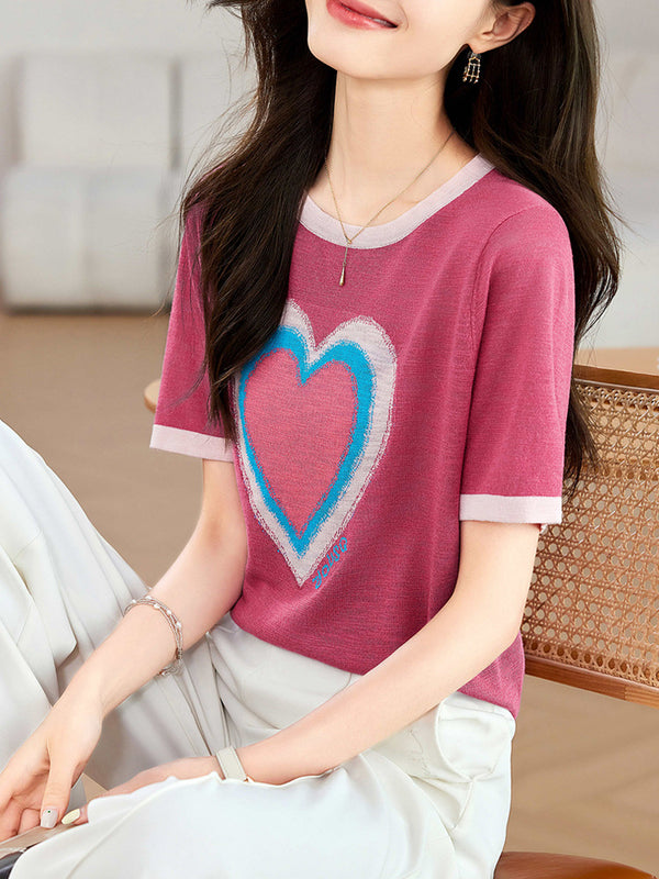 Camiseta Ligera Transpirable Fashion Love - Playera Básica Cómoda - Image 6