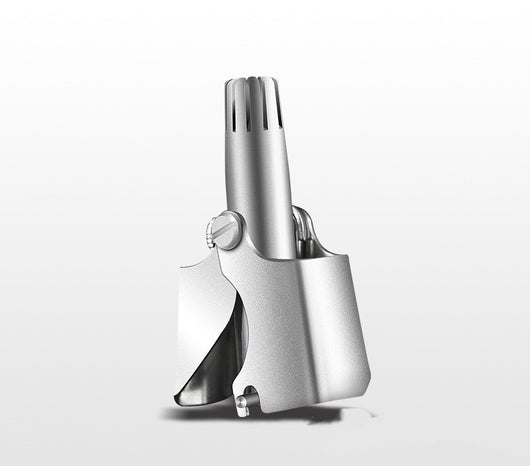 Tijeras de Acero Inoxidable para Depilación de Vello Nasal Manual para Hombres - Image 12