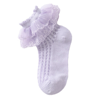 Calcetines Finos de Encaje para Niñas - Colección Verano - Image 12