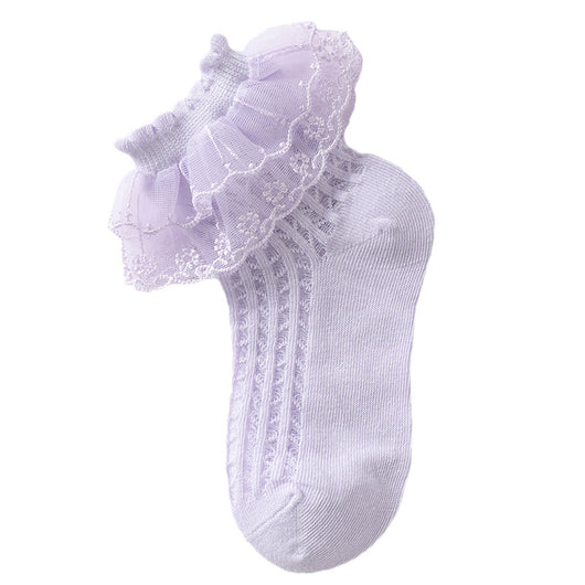 Calcetines Finos de Encaje para Niñas - Colección Verano - Image 12