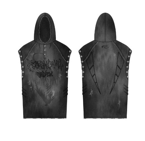 Sudadera sin Mangas con Capucha y Diseño Pentagrama - Image 7
