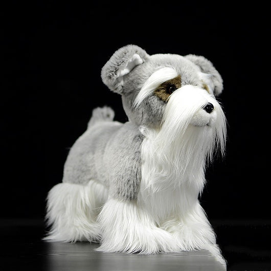 Perro de Juguete Realista Terrier Checo Adorable - Image 9